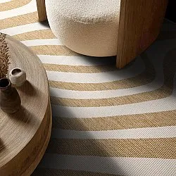 Tapis Intérieurs/Extérieurs - utomhusmatta - Remina (nature/blanc)