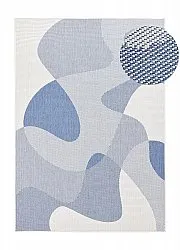 Teppich für innen und außen - utomhusmatta - Somerville (blau)