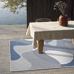 Teppich für innen und außen - utomhusmatta - Somerville (blau)