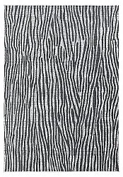 Teppich für innen und außen - utomhusmatta - Vaura (schwarz/weiß)