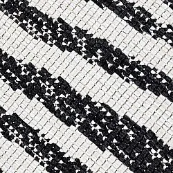 Teppich für innen und außen - utomhusmatta - Vaura (schwarz/weiß)