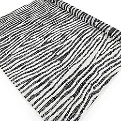 Teppich für innen und außen - utomhusmatta - Vaura (schwarz/weiß)