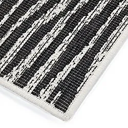 Teppich für innen und außen - utomhusmatta - Vaura (schwarz/weiß)