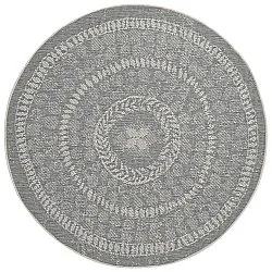 Runde Teppiche - Indoor/Outdoor Malcolm (grau)