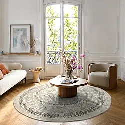 Runde Teppiche - Indoor/Outdoor Malcolm (grau)