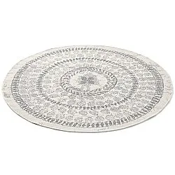 Runde Teppiche - Indoor/Outdoor Malcolm (grau)