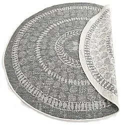Runde Teppiche - Indoor/Outdoor Malcolm (grau)