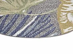 Runde Teppiche - Indoor/Outdoor Havana (dunkelblau/multi)