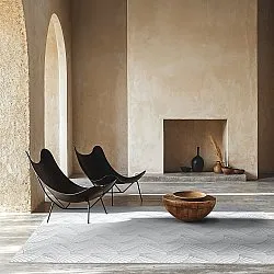 Teppich für innen und außen - Beau (blau)