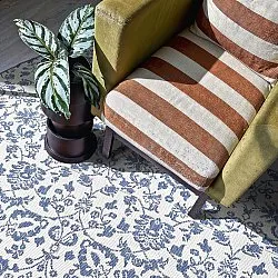 Rund Teppich - Brussels Ocean (blau)