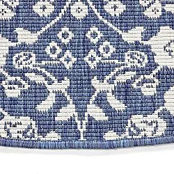 Rund Teppich - Brussels Ocean (blau)