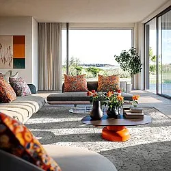 Shaggy Indoor-Outdoor - Hampton (grau)