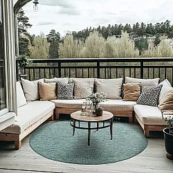 Rund Teppich - Monsanto (grün)