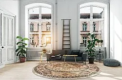 Rund Teppich - Siliana (beige)