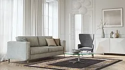 Wilton-Teppich - Tilos (schwarz)