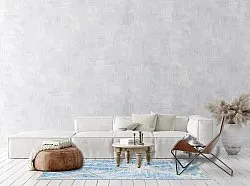 Wilton-Teppich - Lagos (blau)