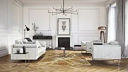 Wilton-Teppich - Lagos (braun