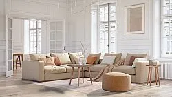 Wilton-Teppich - Ruth (hellbeige)