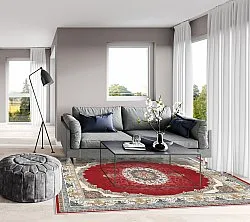 Wilton-Teppich - Lukla (rot)