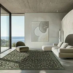 Wilton-Teppich - Dara (grün)