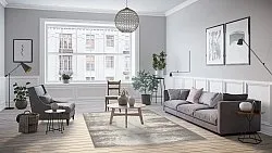 Wilton-Teppich - Zarzi (grau)