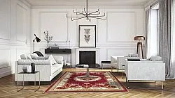 Wilton-Teppich - Marand (rot)