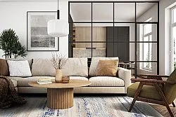 Wilton-Teppich - Yafran (blau)