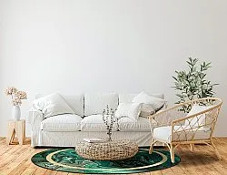 Runde Teppiche - Amelia (grün)