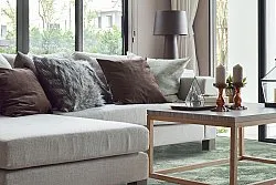 Runde Teppiche - Aranga Super Soft Fur (grün)