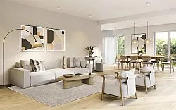 Teppich für innen und außen - Arlo (beige)