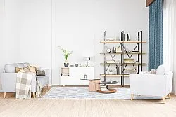 Teppich für innen und außen - Beau (blau)