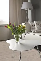 Baumwollteppich - Lilje (braun)