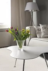 Tapis en coton - Lilje (blanc)