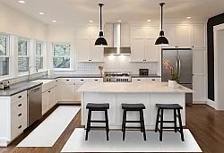 Kunststoffteppiche - Chelsea (weiß)