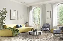 Runde Teppiche - Dover (beige)