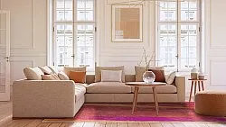 Wilton-Teppich - Asti (rot)