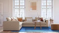 Tapis Wilton - Asti (bleu)