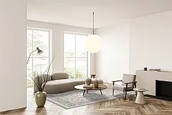 Wilton-Teppich - Genesis (grau)