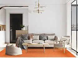 Tapis en laine - Hamilton (Orange Peel)