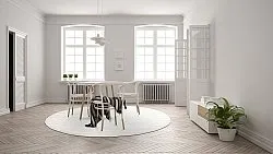 Runde Teppiche - Hamilton (weiß)