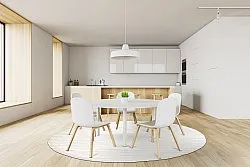 Runde Teppiche - Hamilton (weiß)