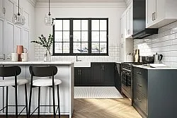 Kunststoffteppiche - Kensington (beige/weiß)