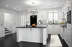 Kunststoffteppiche - Kensington (beige/weiß)