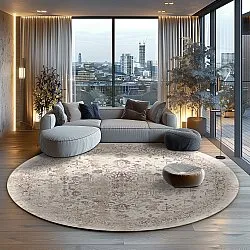 Rund Teppich - Mateur (beige)