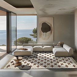 Hochflorteppiche - Chesley Natural Cotton Shaggy (beige)