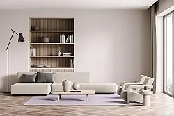 Wollteppich - Hamilton (helles Lila)