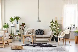 Wilton-Teppich - Valetta (schwarz/weiß)