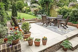 Tapis d’intérieur et d’extérieur - Rhodes (bleu/multi)