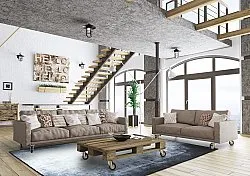 Tapis Wilton - Rosia (bleu/gris)