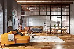 Wilton-Teppich - Bellizzi (offwhite/orange)